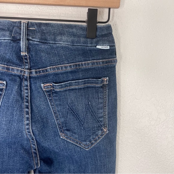 Mother Looked Ankle Fray Girl Crush Jeans size 25 - Picture 7 of 16